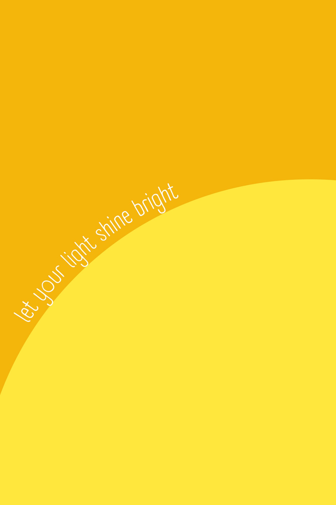 let your light shine bright abstract kids room poster minimalist modern wall art by denise crew